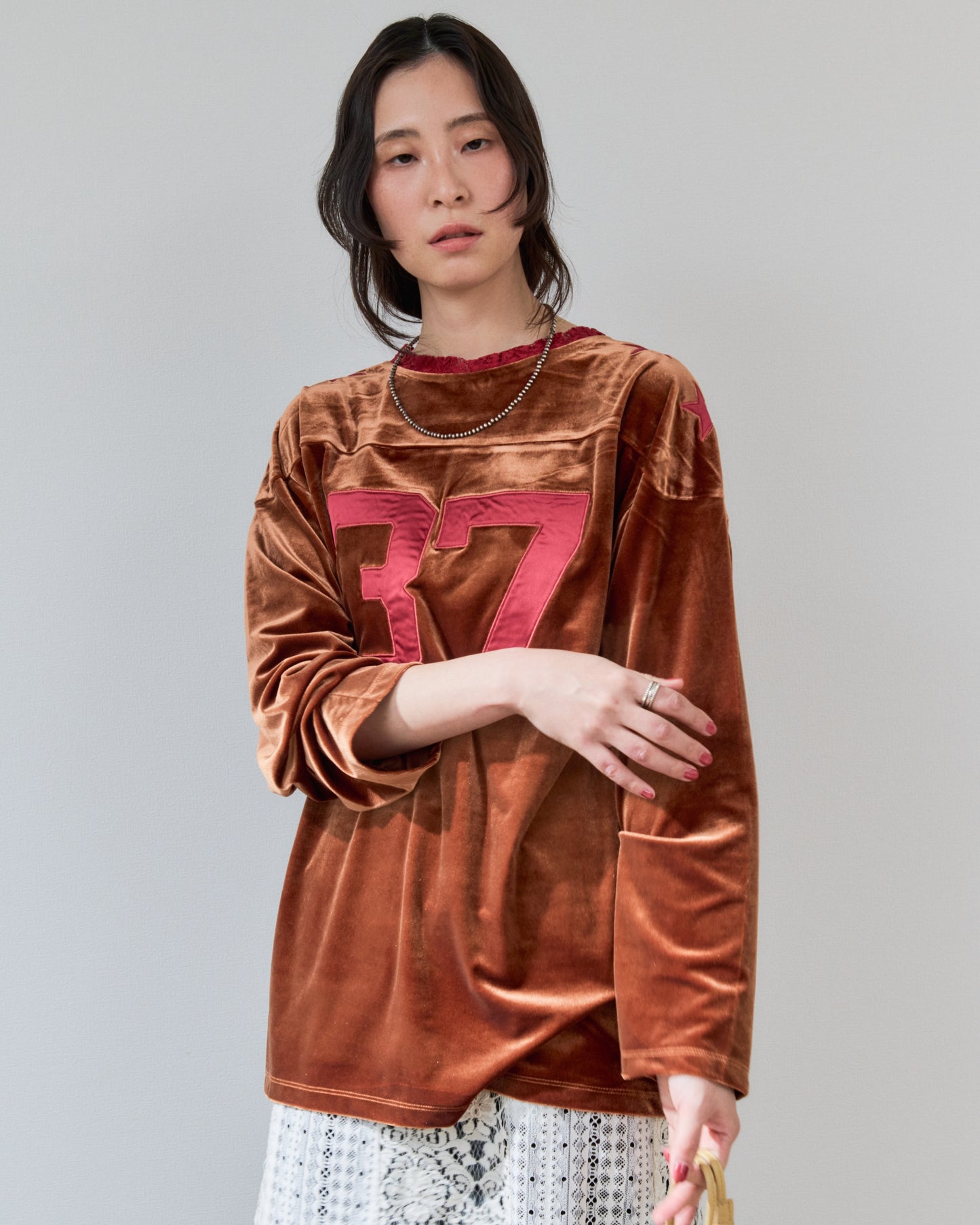 2622009 ベロアフットボールTee
